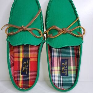 Polo by Ralph Lauren Green Slippers